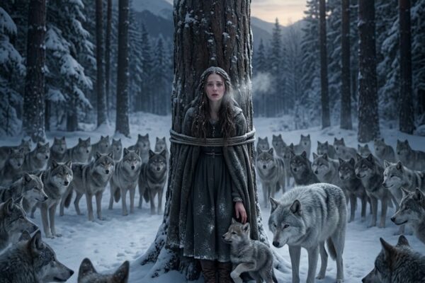 She thought the huge paw prints belonged to a wounded wolf — until the...